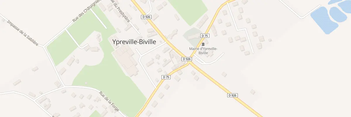 Plan du 32 Rte de Fecamp à Ypreville-Biville