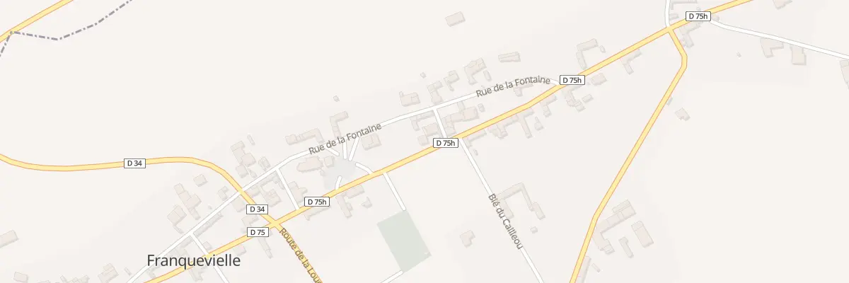 Plan du 80 Le Village à Franquevielle