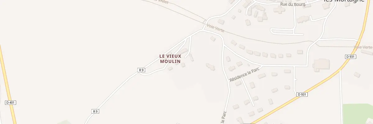 Plan du 48 Le Vieux Moulin à Saint-Langis-lès-Mortagne