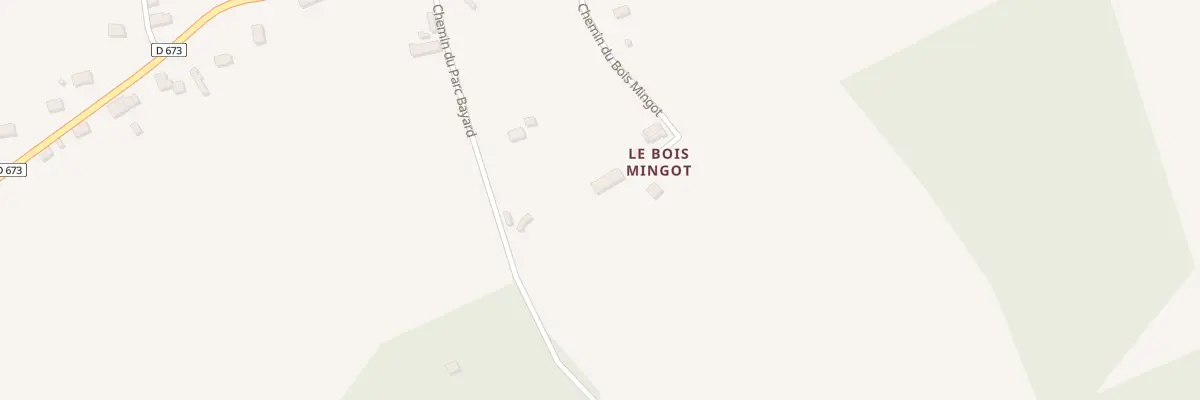 Plan du 4 Che du Bois Mingot à Bonsmoulins