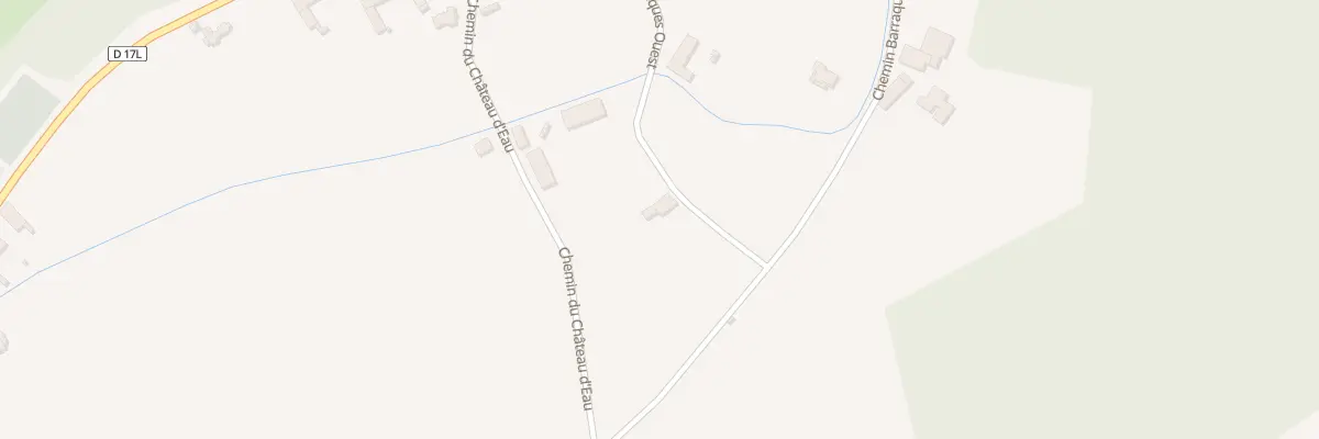 Plan de Las Barraques à Boudrac