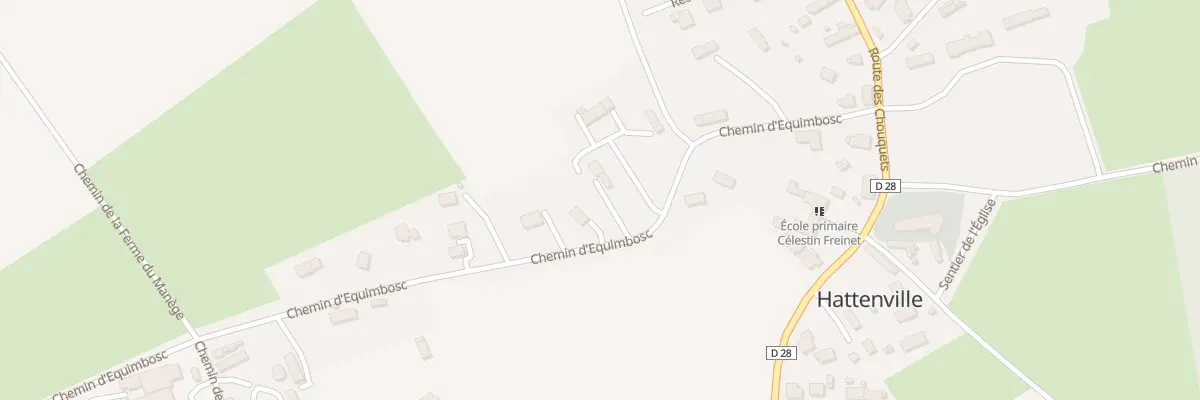 Plan du 292 Che d’Equimbosc à Hattenville