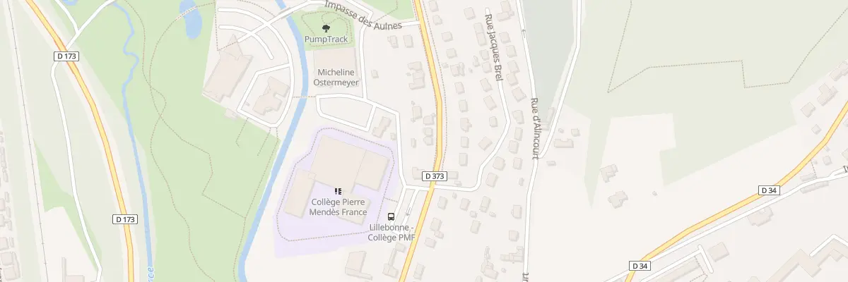 Plan du 51B Rue Thiers à Lillebonne