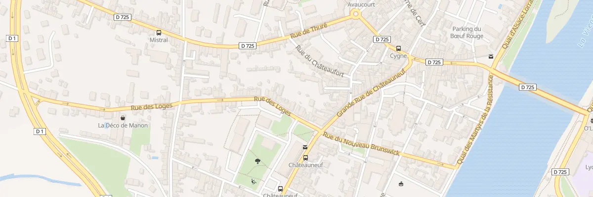 Plan du 24 Rue des Loges à Châtellerault
