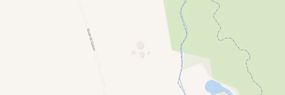 Plan du 62A Gassac à Lalandusse