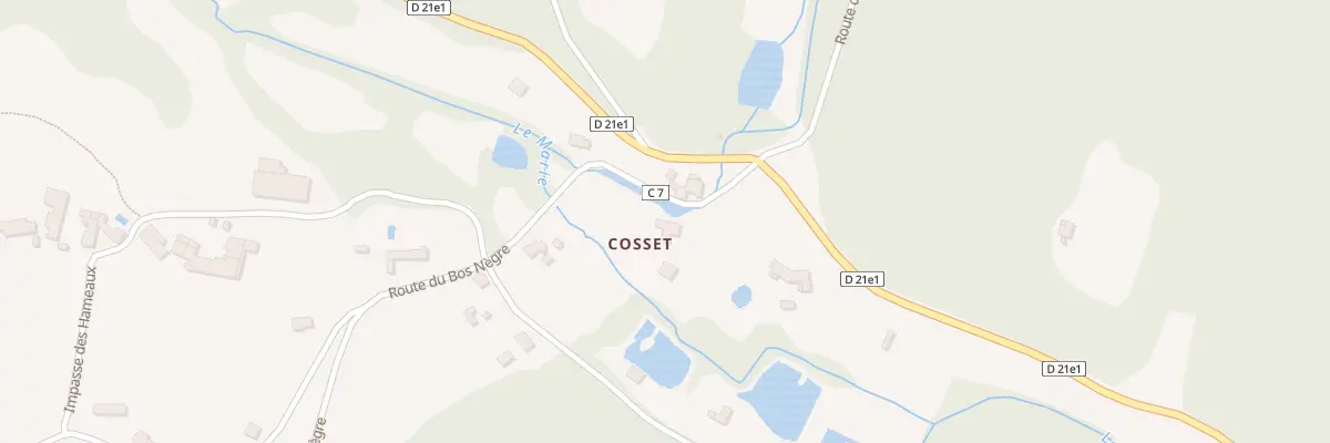 Plan du 47 Rte du Bos Negre à Queyssac