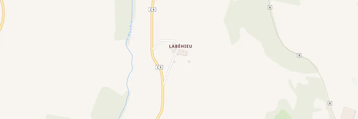 Plan du 5043 A Labehieu à Marsolan