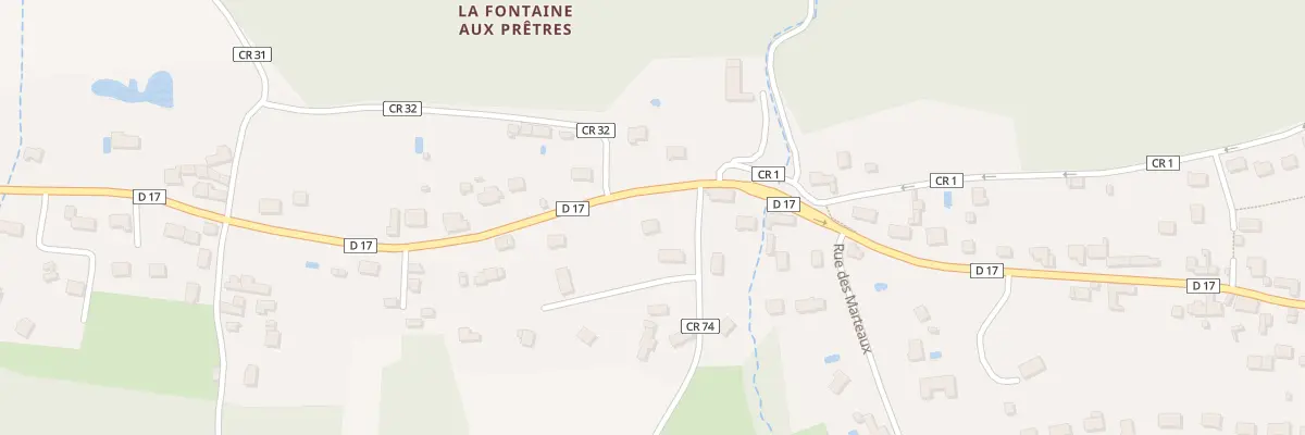 Plan du 6 Rue Sainte Anne à Saché