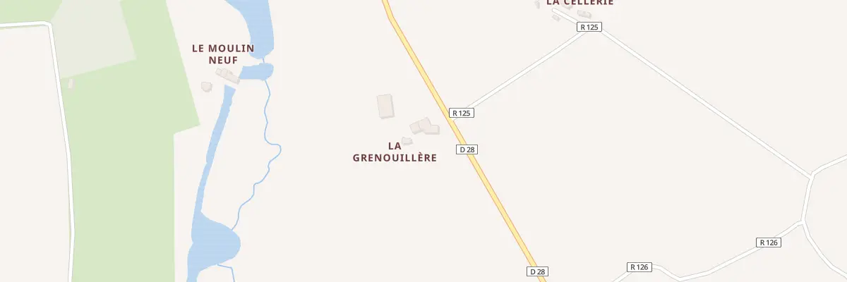 Plan du 442 La Grenouillere à Neuillé-Pont-Pierre