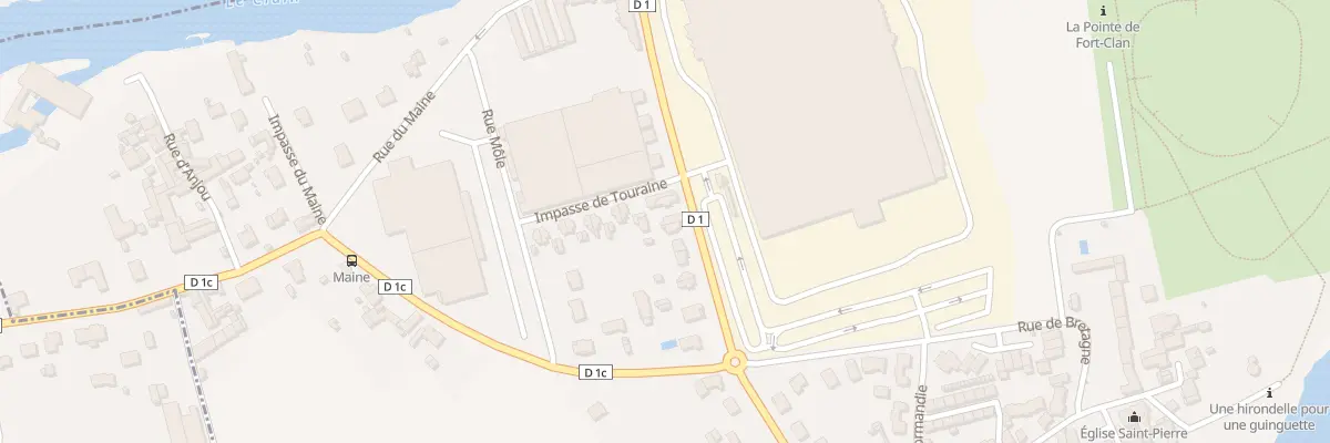 Plan du 21 Rue de Touraine à Cenon-sur-Vienne