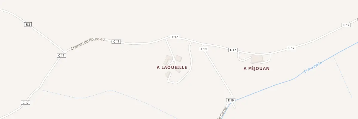 Plan du 5099 A Laoueille à Terraube
