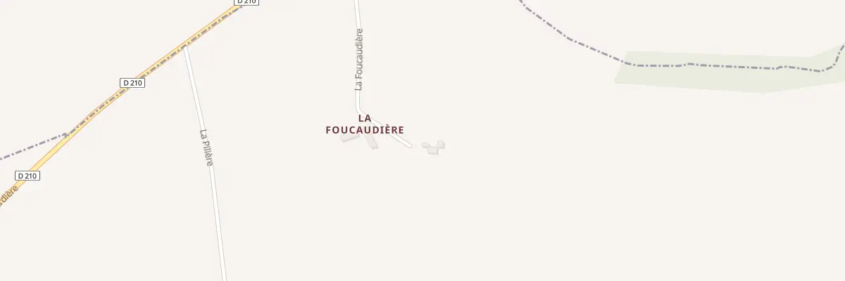 Plan du 1 Imp de la Foucaudière au Pin-la-Garenne
