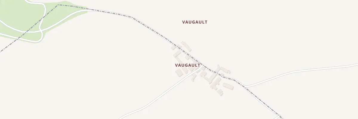 Plan du 11 Vaugault à Antogny-le-Tillac