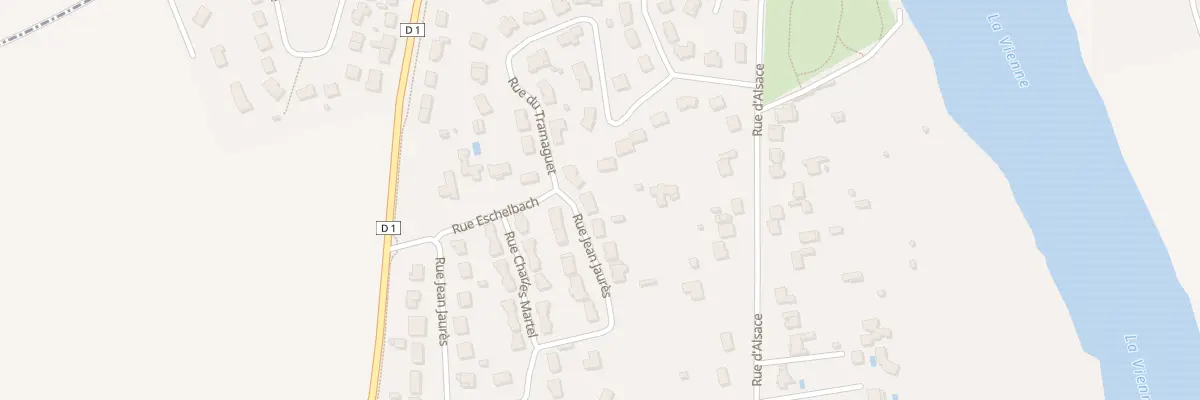Plan du 17 Rue du Tramaguet à Cenon-sur-Vienne
