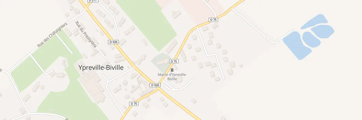 Plan du 8 Rte de Sorquainville à Ypreville-Biville