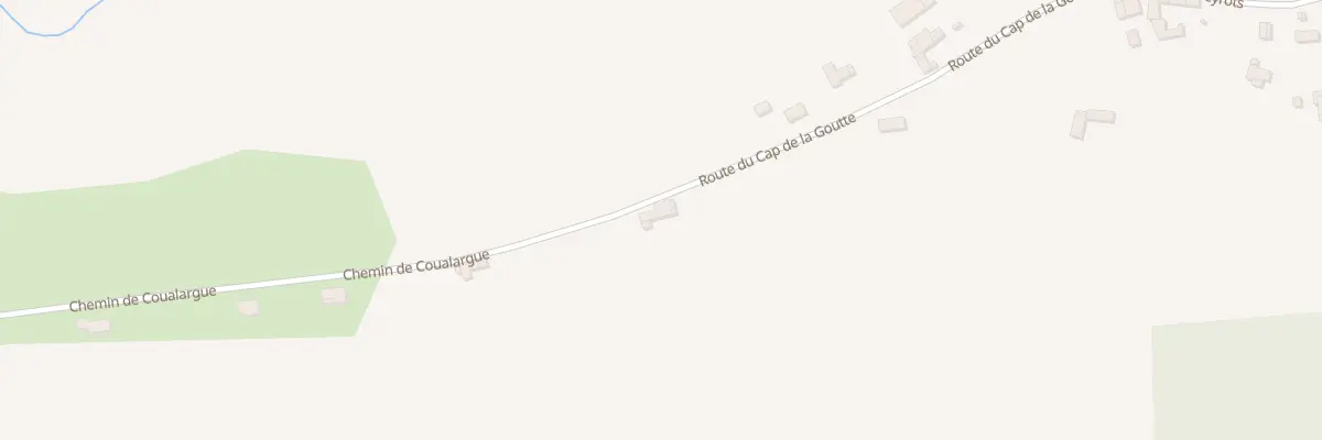 Plan du 67 Rte du Cap de la Goutte aux Tourreilles
