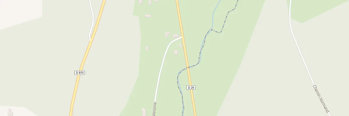 Plan du 13 Rte de la Veronne à Tourville-sur-Pont-Audemer