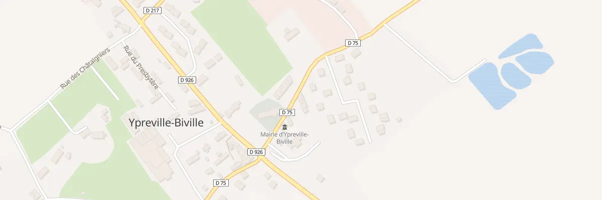 Plan du 10 Rte de Sorquainville à Ypreville-Biville