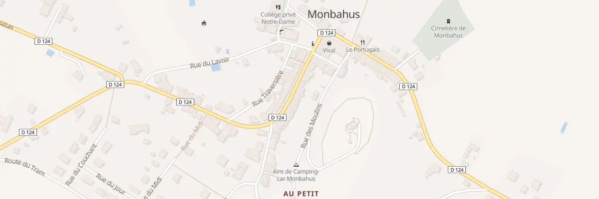 Plan du 29B Gr Grand Rue à Monbahus