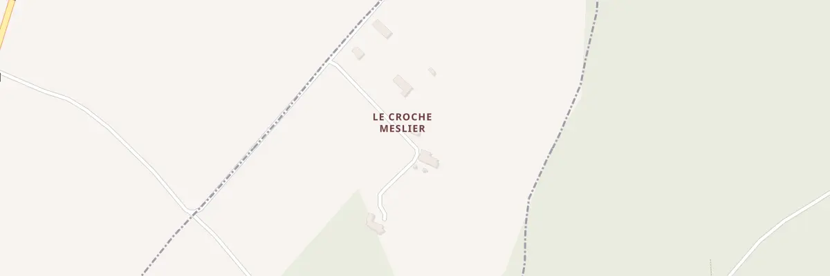 Plan du 203 Le Croche Meslier à Igé