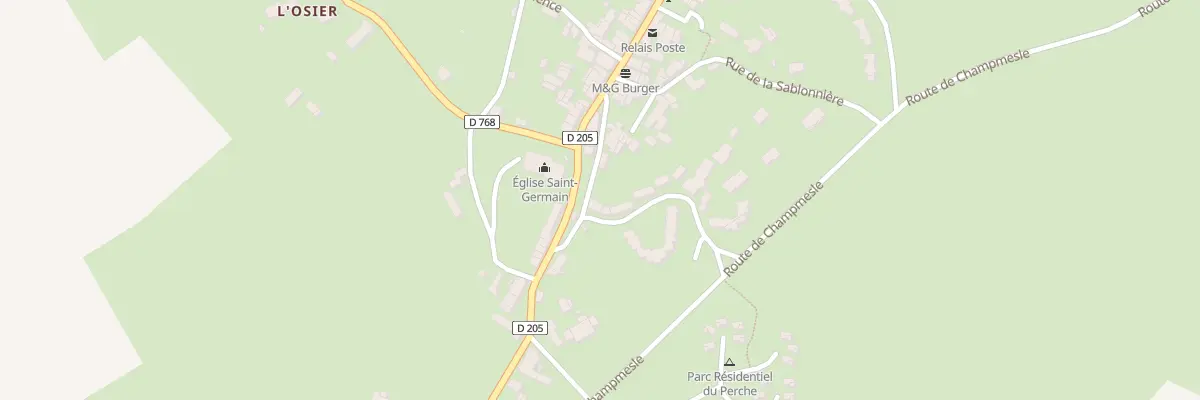 Plan du 9 Rue des Perce Neige à Soligny-la-Trappe