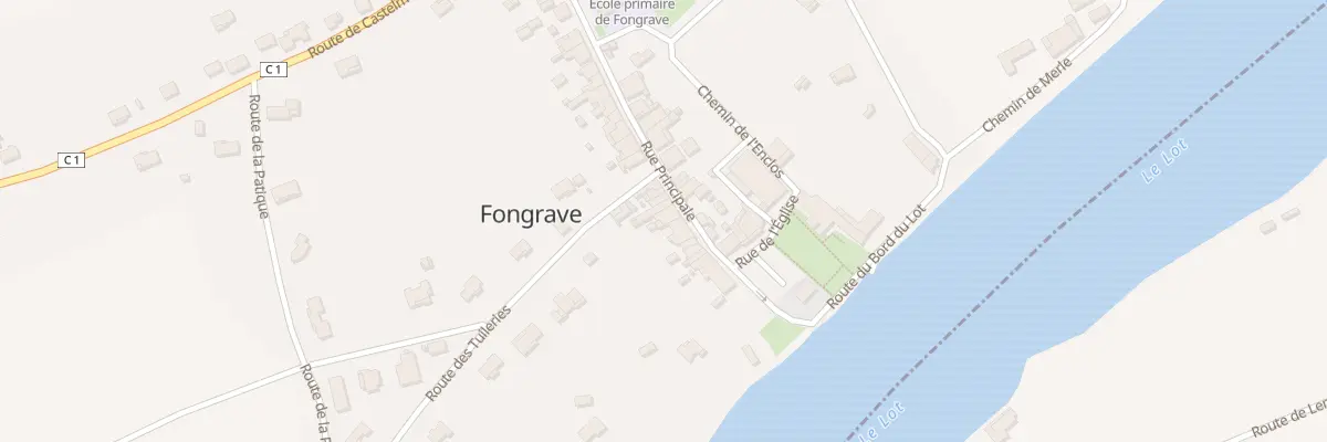 Plan du 40 Rue Principale à Fongrave