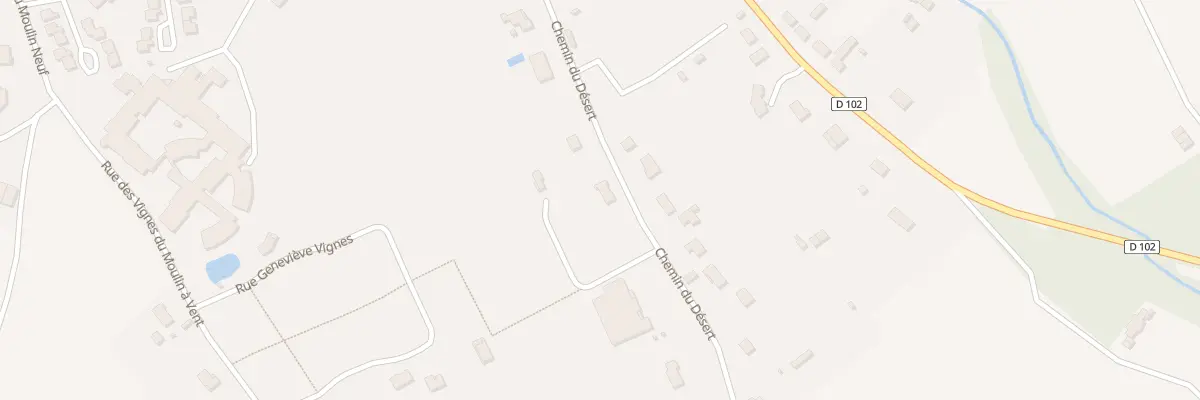 Plan du 18 Che du Désert à Usson-du-Poitou