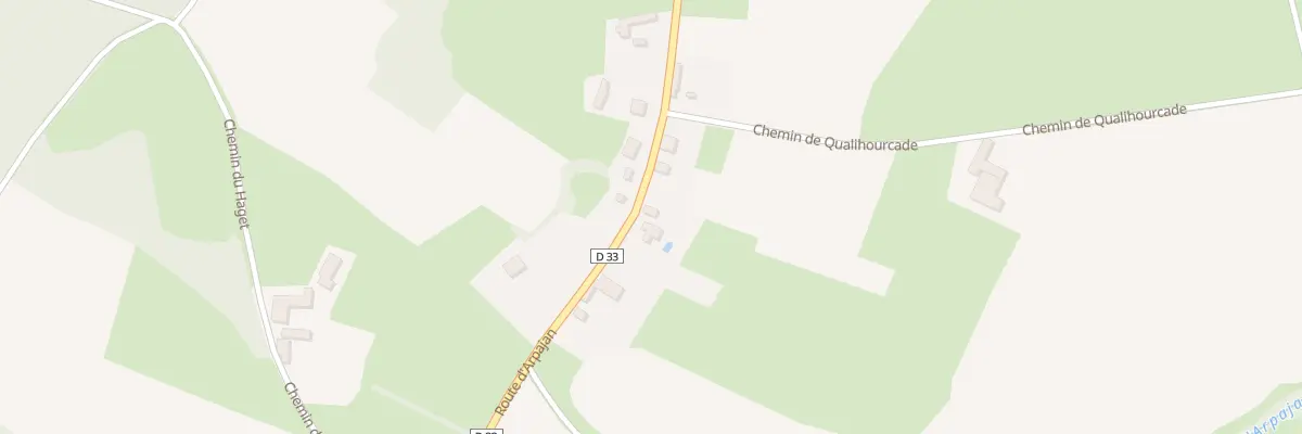 Plan du 43 Rte d’Arpajan à Monléon-Magnoac
