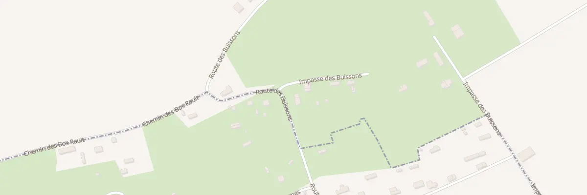 Plan du 1585 Rte des Buissons à Bazoques