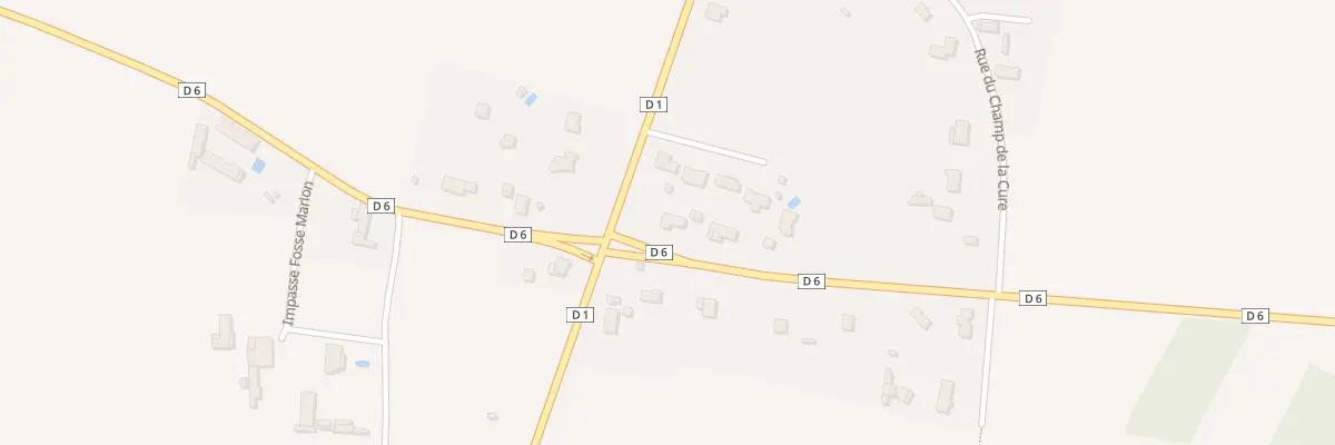 Plan du 1 Rte de Bonnes à Liniers