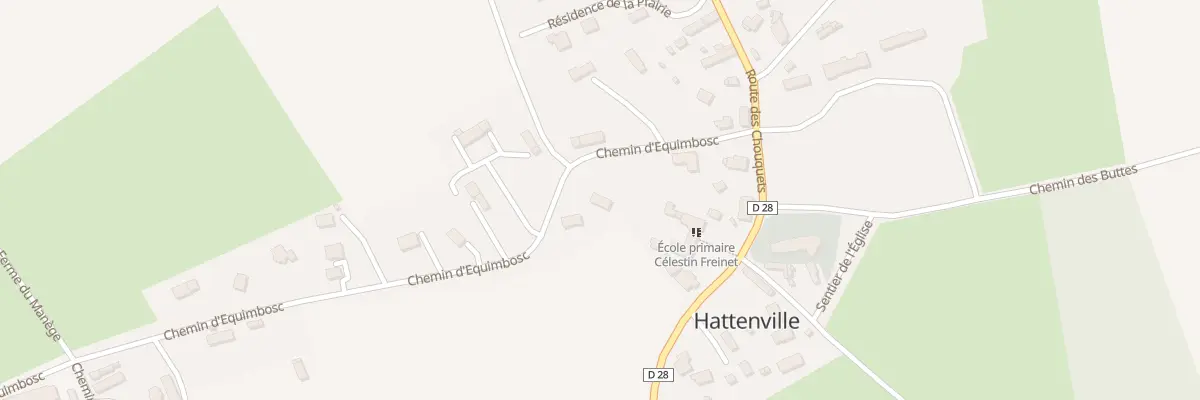 Plan du 155 Che d’Equimbosc à Hattenville