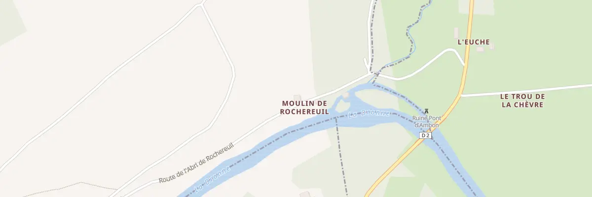Plan du 2137 Rte de l’Abri de Rochereuil à Grand-Brassac