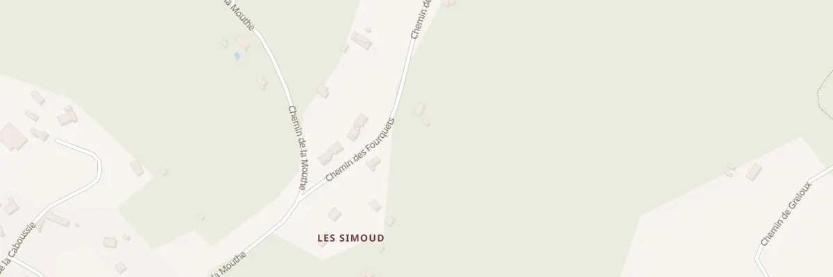 Plan du 126 Che des Fourquets à Lembras