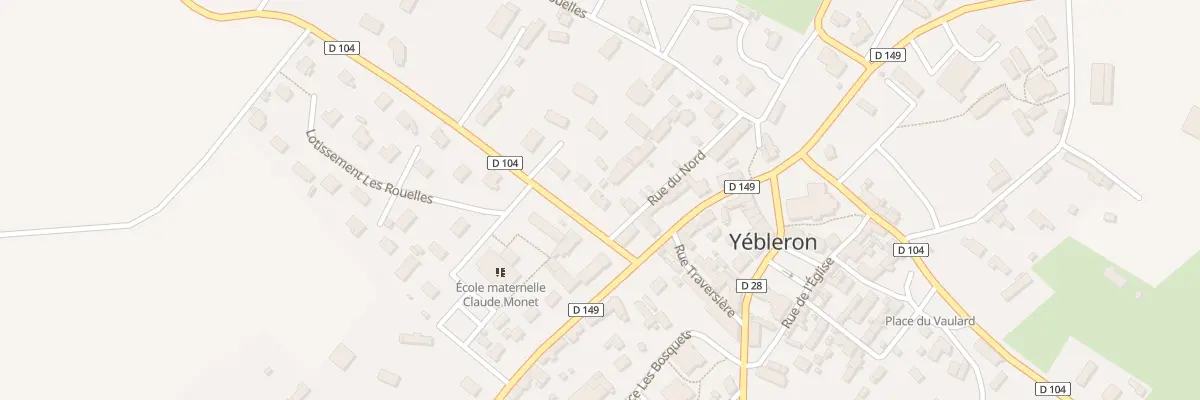 Plan du 54 Rte de Saint Maclou à Yébleron