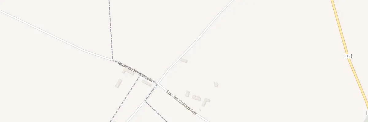 Plan du 12 Rue des Chataigniers à Theuville-aux-Maillots