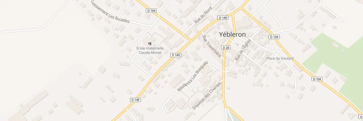 Plan du 161 Rte de Bolbec à Yébleron