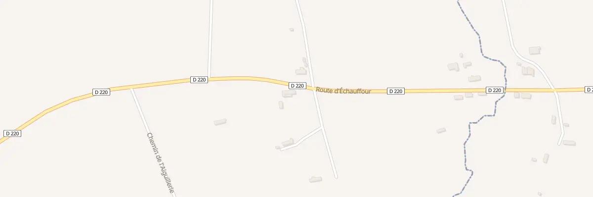 Plan du 1556 Rte d’Echauffour à Beaufai