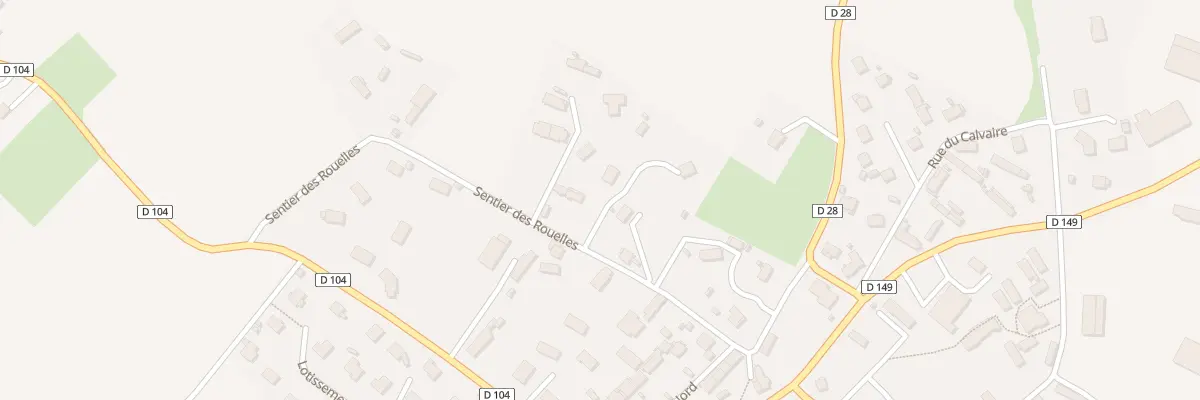 Plan du 244 Sen des Rouelles à Yébleron