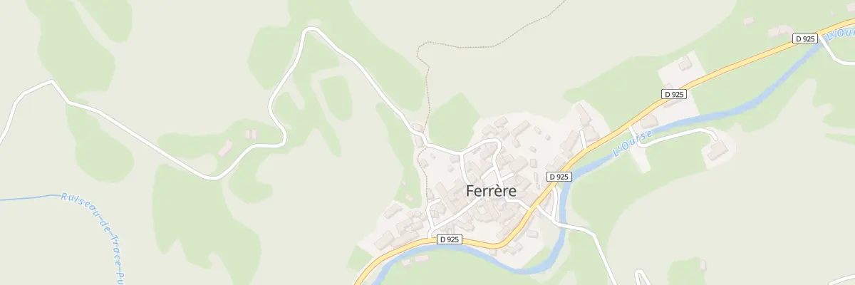 Plan du 5068 Le Village à Ferrère