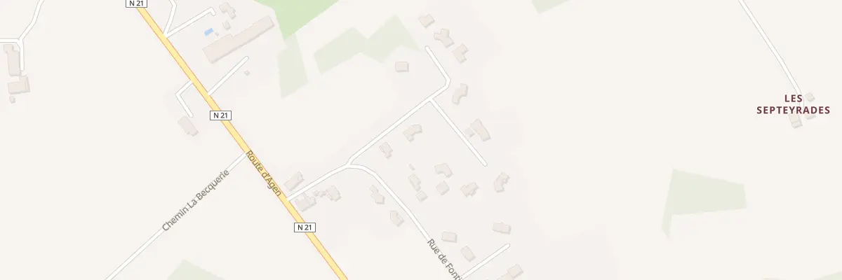 Plan du 20 Font Janesque à Bouniagues