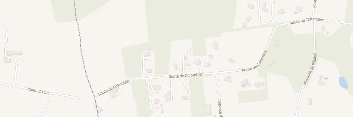 Plan du 1470 Rte de Colombier à Conne-de-Labarde