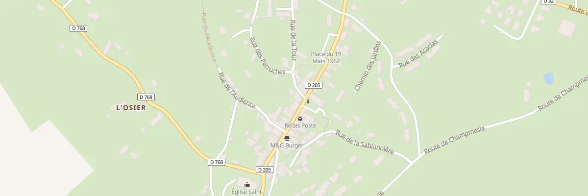 Plan du 1 Rue de la Tour à Soligny-la-Trappe