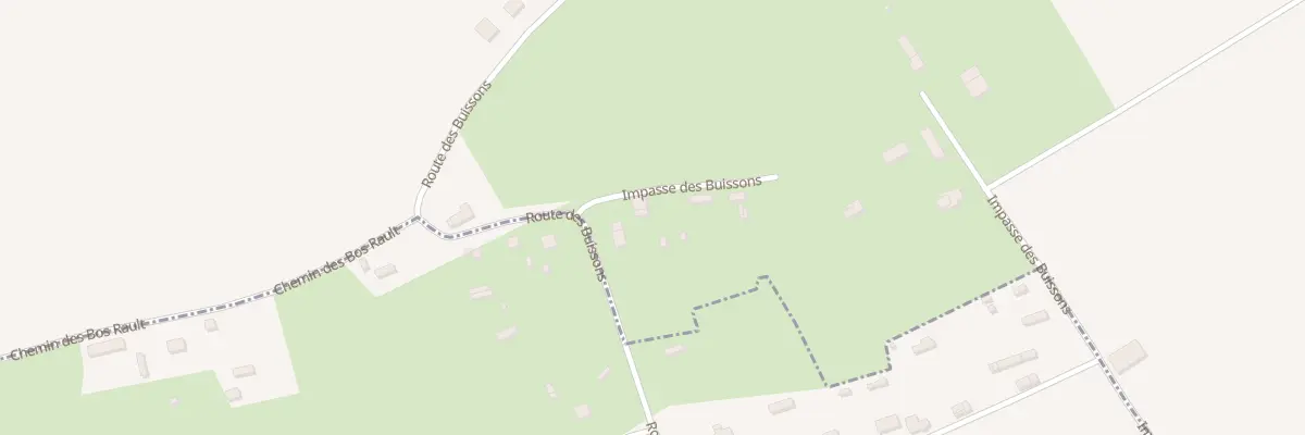 Plan du 50 Imp des Buissons à Bazoques