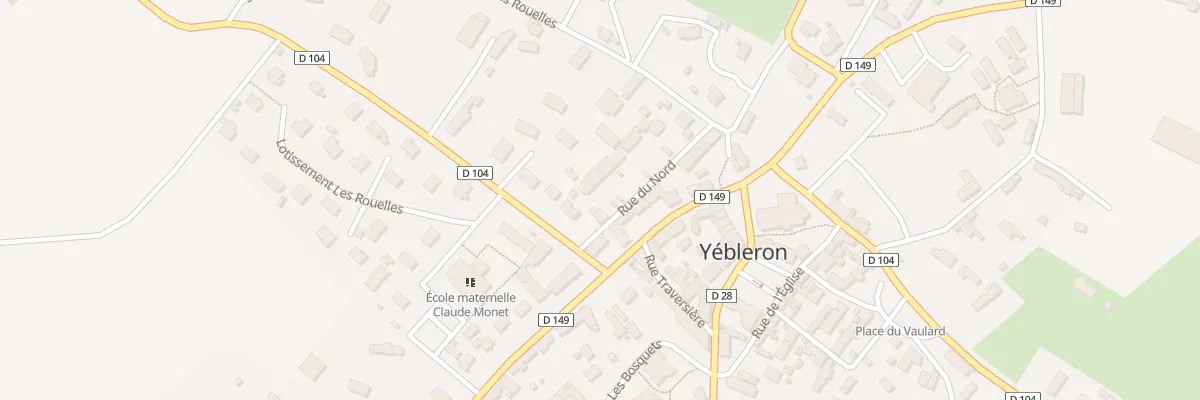 Plan du 33 Rue du Nord à Yébleron