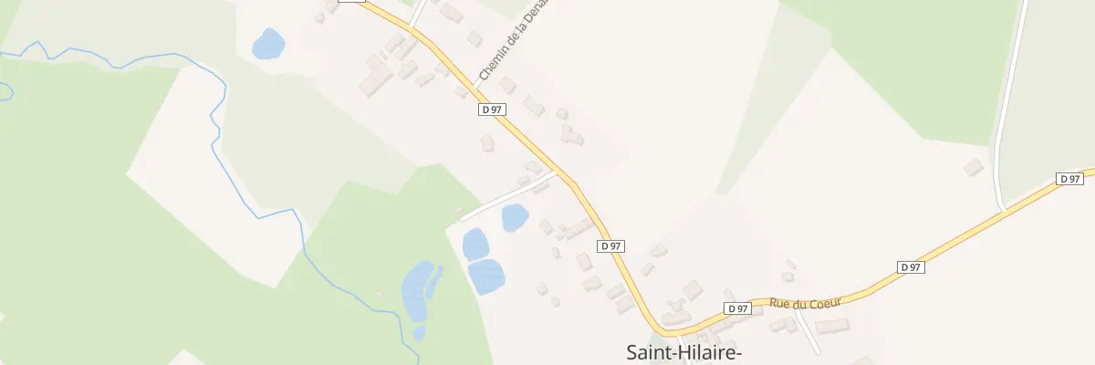 Plan du 11 Rue des Fontaines à Tuffé Val de la Chéronne