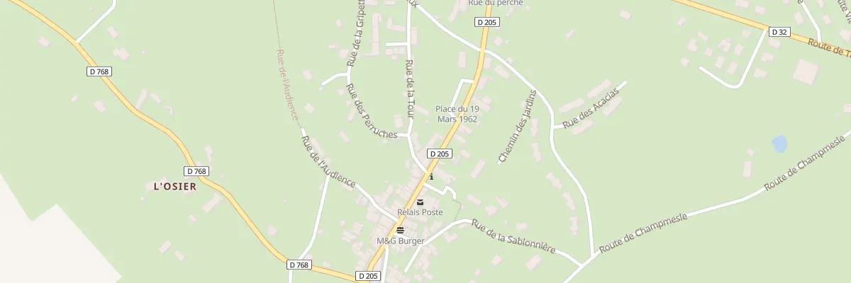 Plan du 4 Rue de la Tour à Soligny-la-Trappe