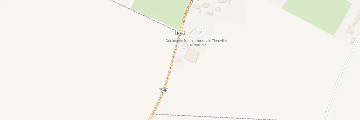 Plan du 19 Rue des Fleurs à Theuville-aux-Maillots