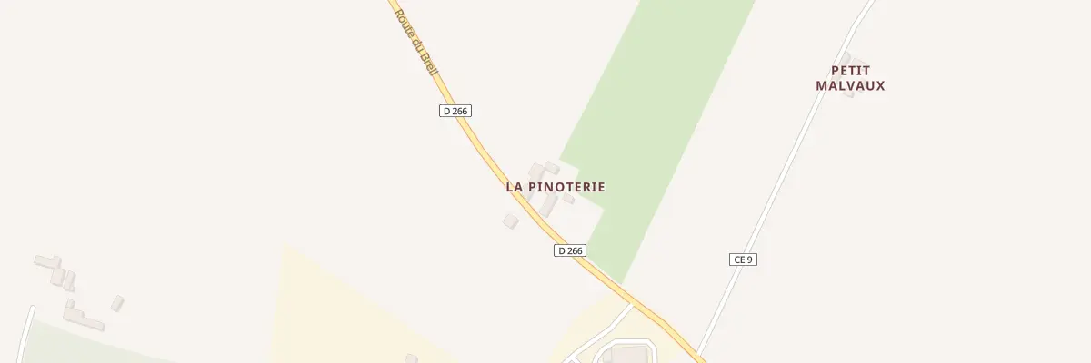 Plan du 688 Rte du Breil à Bouloire