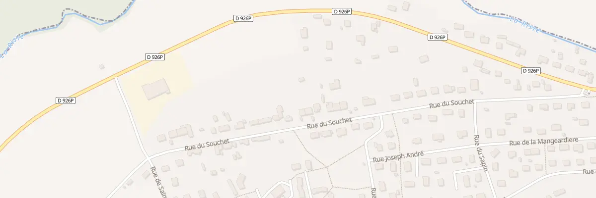 Plan du 31 Rue du Souchet à Aube