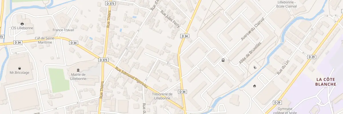 Plan du 37B Rue de l’Etang à Lillebonne